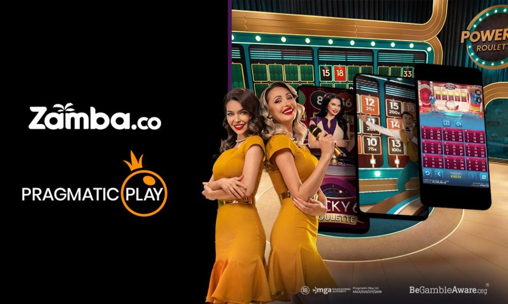PRAGMATIC PLAY BOLSTERS ZAMBA PARTNERSHIP WITH LIVE CASINO CONTENT